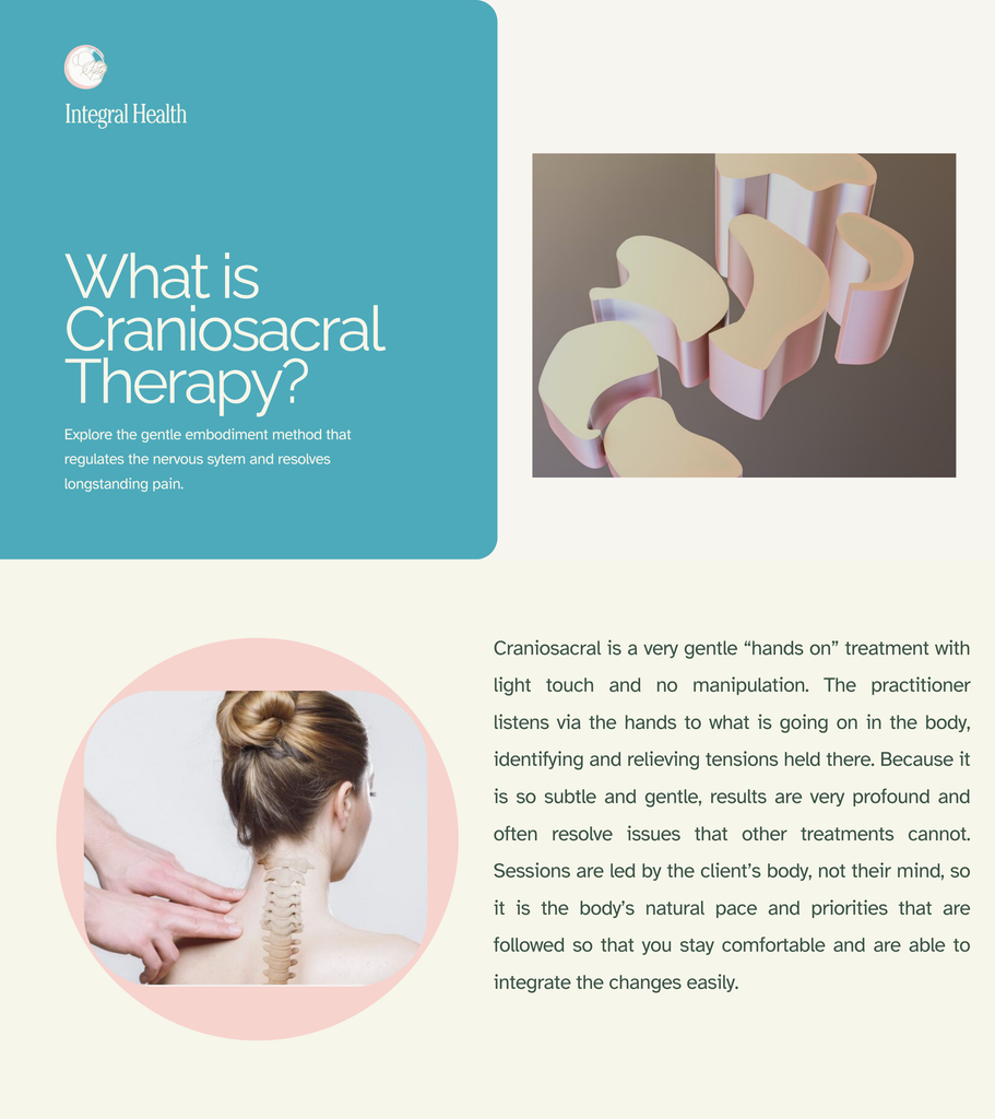 What is craniosacral therapy?